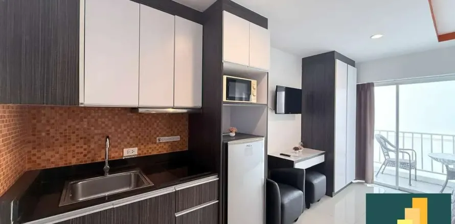 Estudio en el condominio en Pattaya, Tailandia № 210881