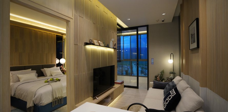Appartement à Skypark Lucean Jomtien Pattaya, Chon Buri, Thaïlande 1 chambre № 164031