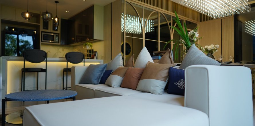 Appartement à Skypark Lucean Jomtien Pattaya, Chon Buri, Thaïlande 2 chambres № 164035