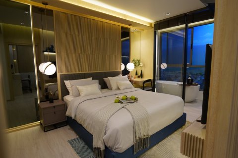 Квартира в Skypark Lucean Jomtien Pattaya, Чонбури, Таиланд с 2 комнатами  № 164032