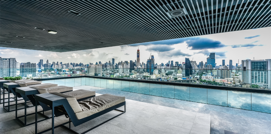 Condo à Bangkok, Thaïlande, 1 chambre  № 187851