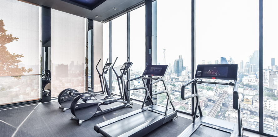 Condo à Bangkok, Thaïlande, 1 chambre № 187851