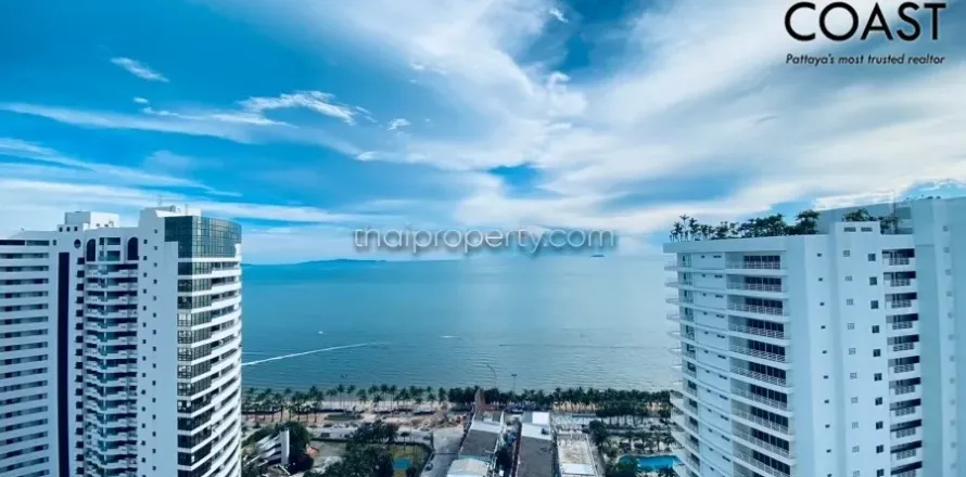 Estudio en el condominio en Jomtien Beach, Pattaya, Tailandia № 213379