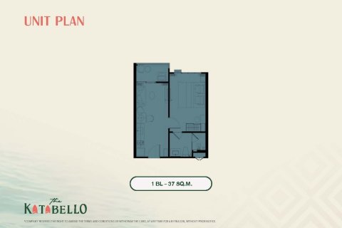 Studio in the Condo in Phuket, Thailand  № 158461