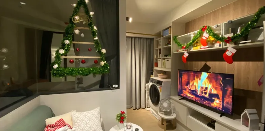 Studio dans le Condo à Watthana, Bangkok, Thaïlande  № 158457