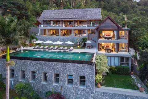 Вилла в Самуи, Таиланд с 6 спальнями  № 137762 - фото 2