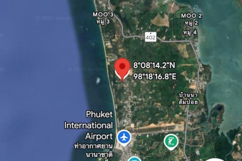 Land in Mai Khao, Thailand 5200 sq.m. № 152990 - photo 5