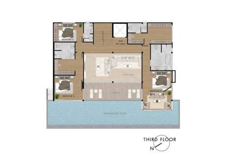 Villa on Layan Beach, Thailand 5 bedrooms № 166559 - photo 11