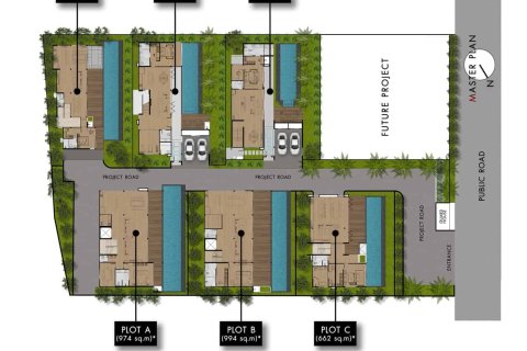 Villa sur Layan Beach, Thaïlande 4 chambres № 166558 - photo 17