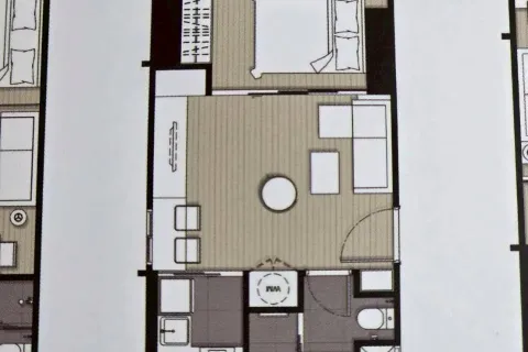 Studio dans le Condo à Khlong San, Bangkok, Thaïlande  № 160238 - photo 4