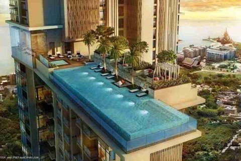Condo à Pattaya, Thaïlande, 2 chambres № 184153 - photo 7