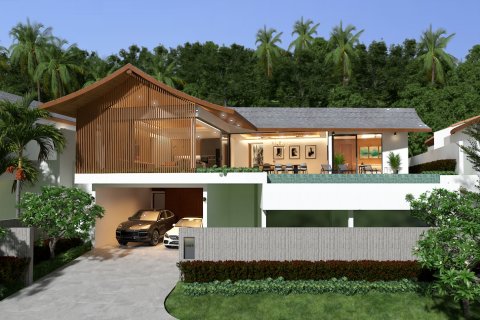 Villa in Ko Samui, Thailand 3 Schlafzimmer № 170003 - Foto 14