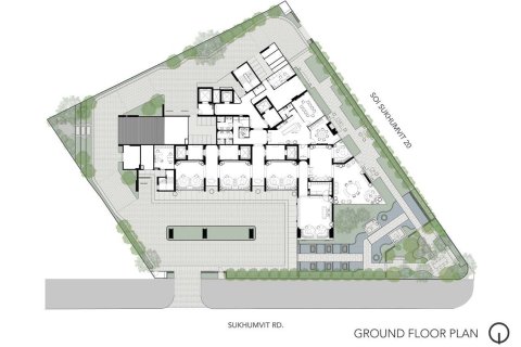 Пентхаус в Бангкоке, Таиланд с 4 спальнями № 170001 - фото 20