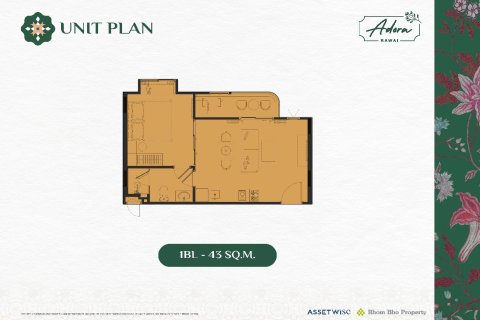 Кондоминиум с 1 спальней в Раваи, Таиланд № 169999 - фото 20