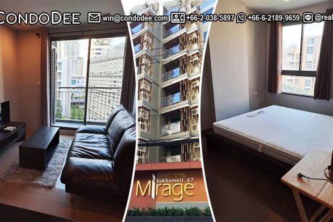 Condo à Watthana, Bangkok, Thaïlande, 1 chambre № 201025 - photo 1