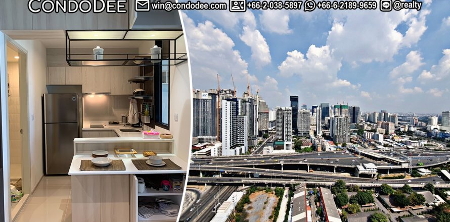 Condo à Watthana, Bangkok, Thaïlande, 1 chambre № 201024