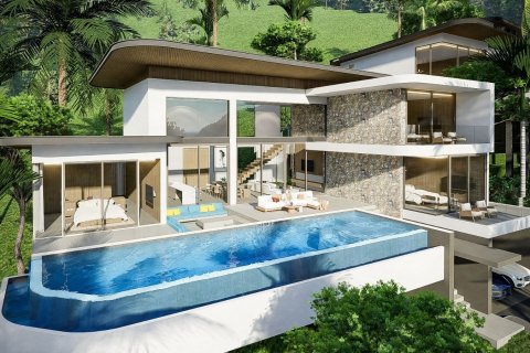 Вилла в Самуи, Таиланд с 4 спальнями  № 135834 - фото 3