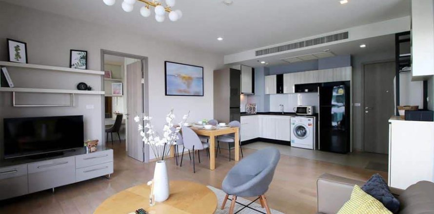 Studio in the Condo in Watthana, Bangkok, Thailand  № 148413