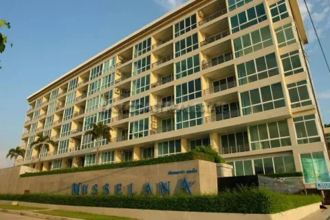 Studio dans le Condo sur Jomtien Beach, Pattaya, Thaïlande  № 213965