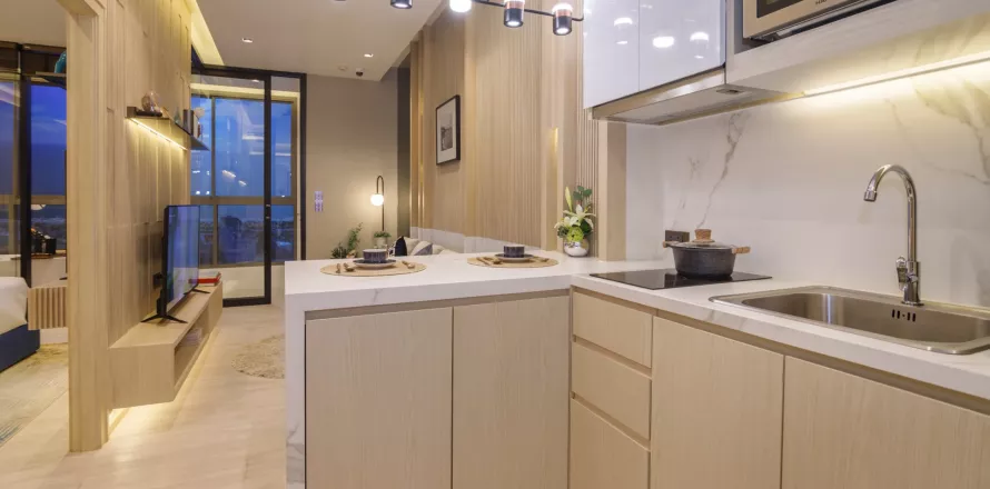 Studio dans le Condo à Pattaya, Thaïlande  № 145640