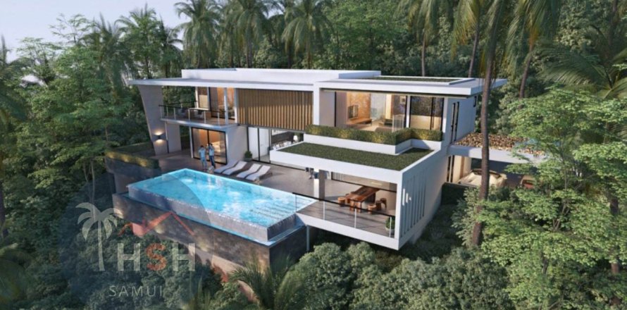 Villa in Ko Samui, Thailand 3 bedrooms № 180052