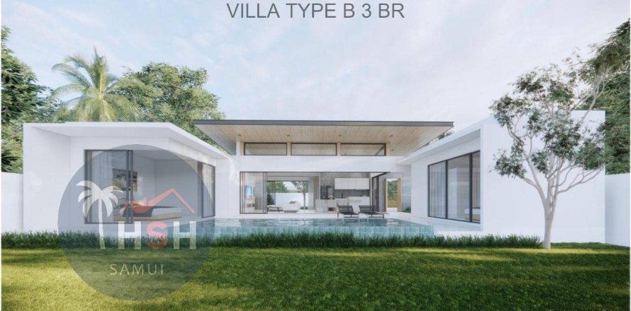 Villa in Ko Samui, Thailand 3 bedrooms № 180049