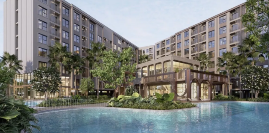 Condo à Kathu, Thaïlande, 2 chambres  № 147286