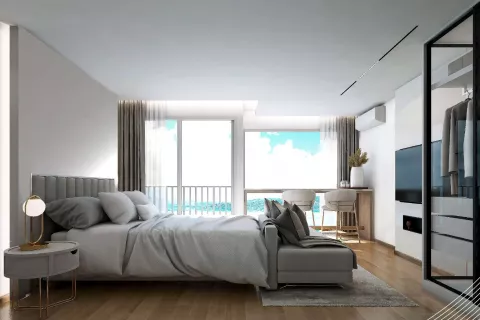 Studio in the Condo in Phuket, Thailand  № 145690 - photo 1