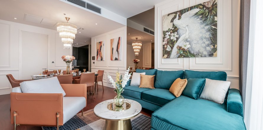 Кондоминиум с 2 спальнями в Бангкоке, Таиланд № 143622