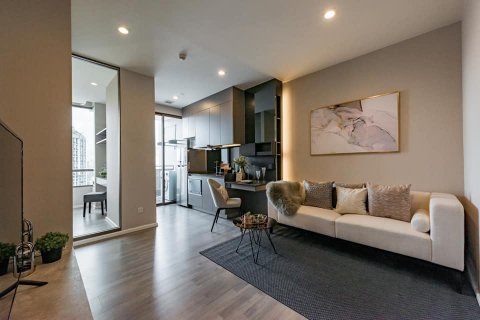 Кондоминиум с 1 спальней в Пхракханонге, Бангкок, Таиланд № 143628 - фото 1