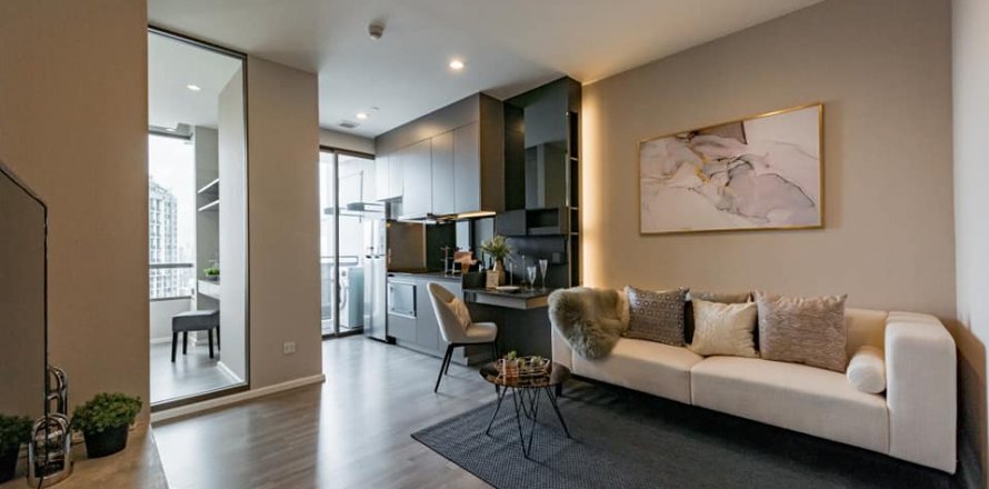 Кондоминиум с 1 спальней в Пхракханонге, Бангкок, Таиланд № 143628