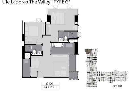 Condo in Bangkok, Thailand, 2 bedrooms  № 166886 - photo 8
