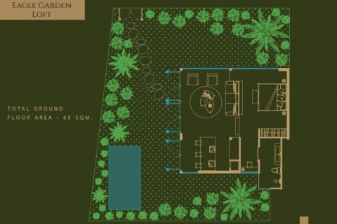 Villa à Surat Thani, Thaïlande 1 chambre № 115013 - photo 1