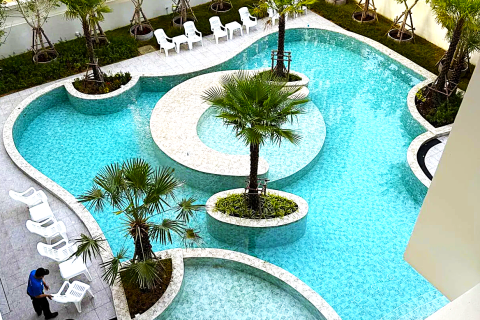 Кондоминиум с 2 спальнями в Паттайе, Таиланд № 167579 - фото 5