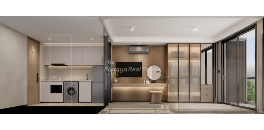 Studio dans le Condo à Pattaya, Thaïlande № 205029