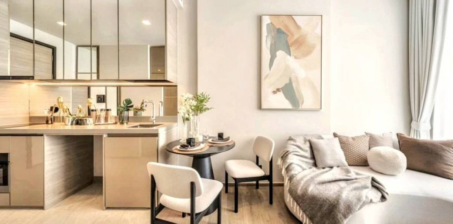 Condo à Bangkok, Thaïlande, 1 chambre № 119121