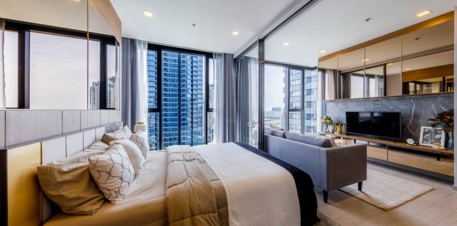 Кондоминиум с 1 спальней в Хуай Кванге, Бангкок, Таиланд № 114613