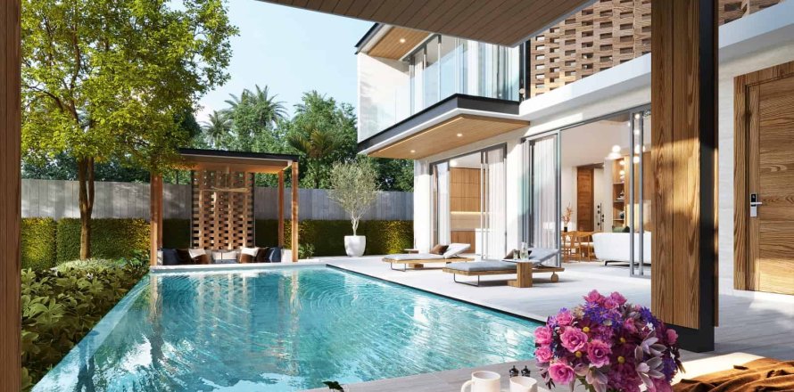 Villa in Bang Tao, Thailand 4 bedrooms № 166584