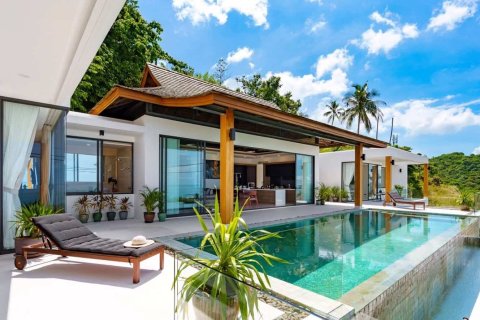 Villa auf Chaweng Beach, Ko Samui, Thailand 4 Schlafzimmer № 166582 - Foto 17