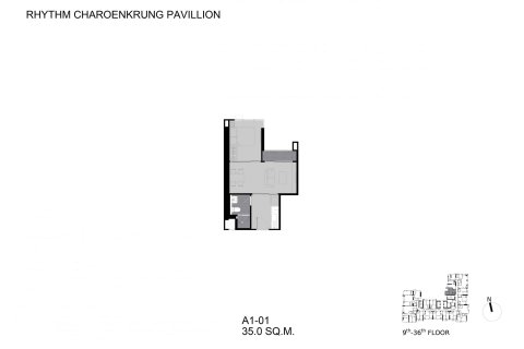Condo à Bangkok, Thaïlande, 1 chambre № 166585 - photo 12