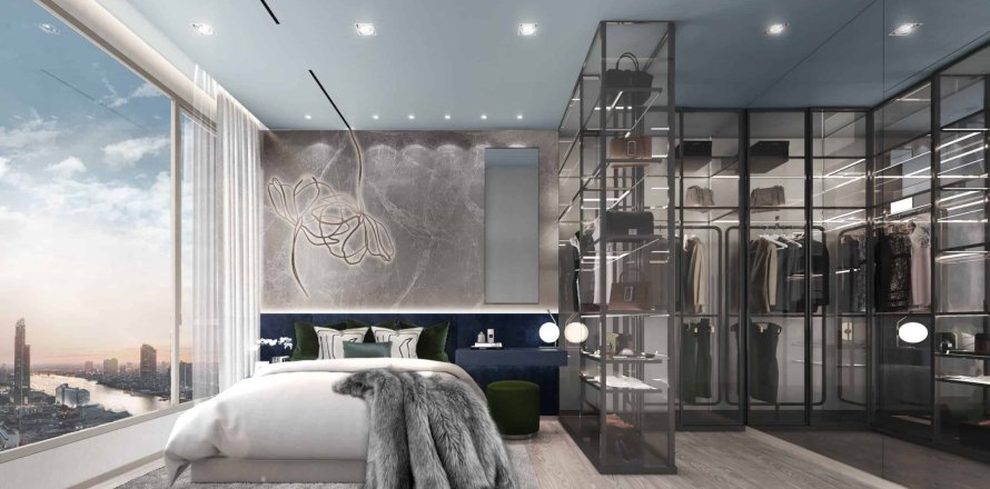 Condo à Bangkok, Thaïlande, 1 chambre № 166585