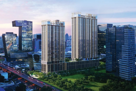 Condo à Bangkok, Thaïlande, 1 chambre  № 220654