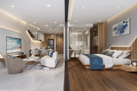 Studio in the Condo in Phuket, Thailand  № 151142 - photo 1