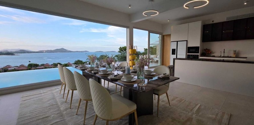 Villa à Ko Samui, Thaïlande 4 chambres № 137443