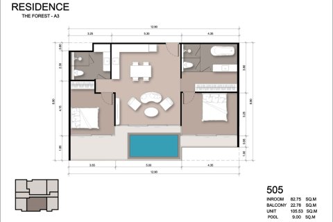 Condo à Patong, Thaïlande, 2 chambres  № 165891 - photo 21