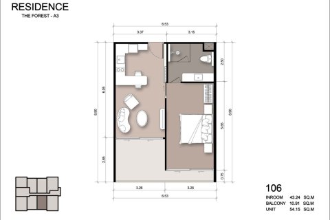 Condo in Patong, Thailand, 1 bedroom  № 165894 - photo 16