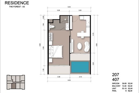 Condo in Patong, Thailand, 1 bedroom  № 165893 - photo 17