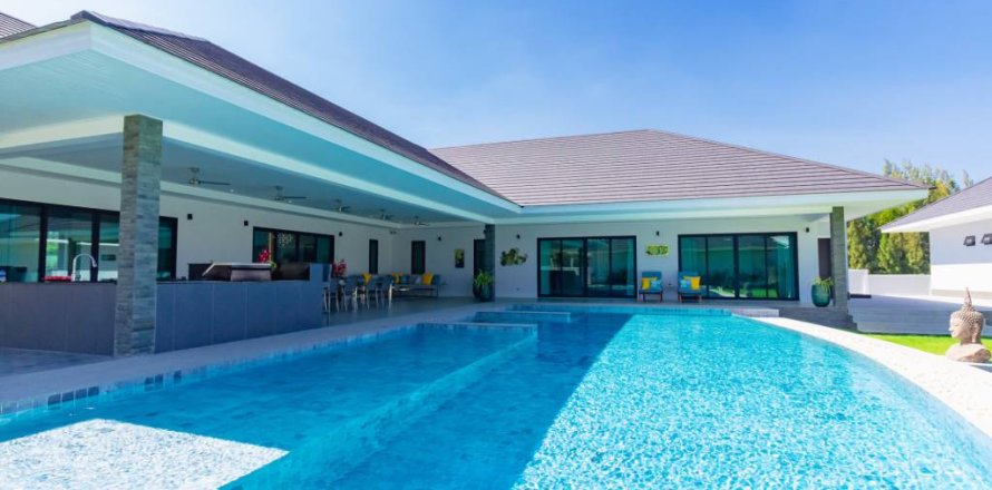 Вилла в Пран Бури, Таиланд с 6 спальнями  № 155760