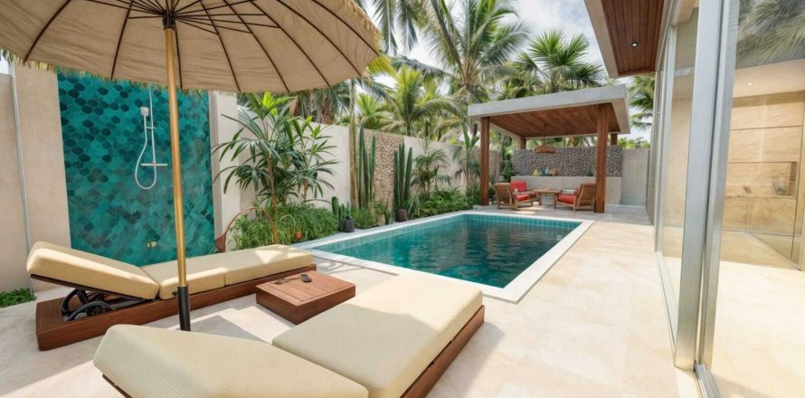 Вилла в Самуи, Таиланд с 2 спальнями  № 161890