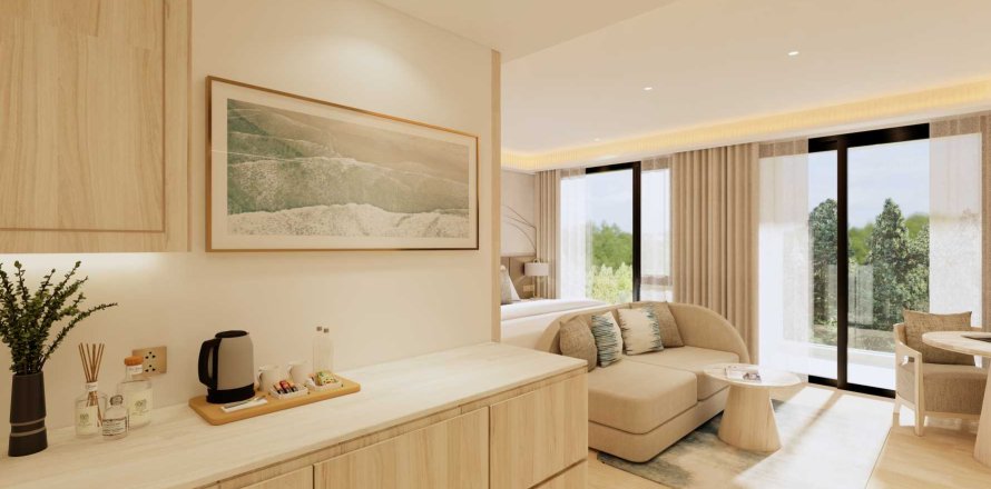 Studio in the Condo on Naithon Beach, Thailand № 3417